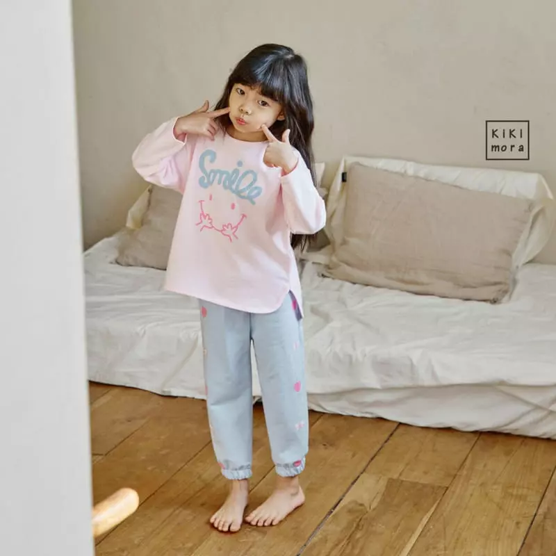 Kikimora - Korean Children Fashion - #minifashionista - Smile Paint Tee - 9