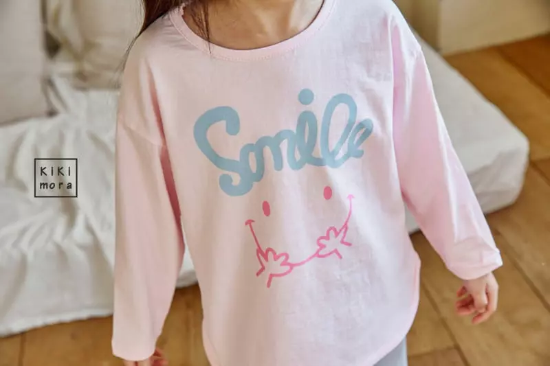 Kikimora - Korean Children Fashion - #stylishchildhood - Smile Paint Tee - 7