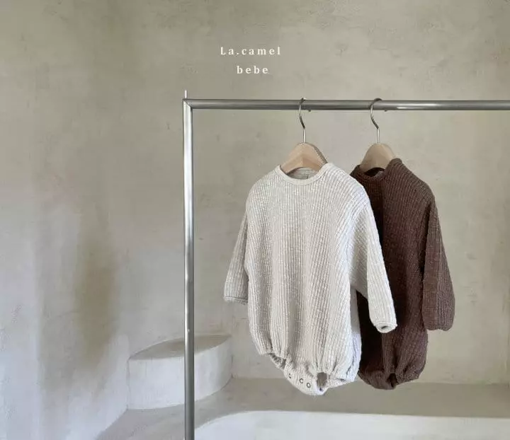 La Camel - Korean Baby Fashion - #babyboutiqueclothing - Mono Bodysuit - 2