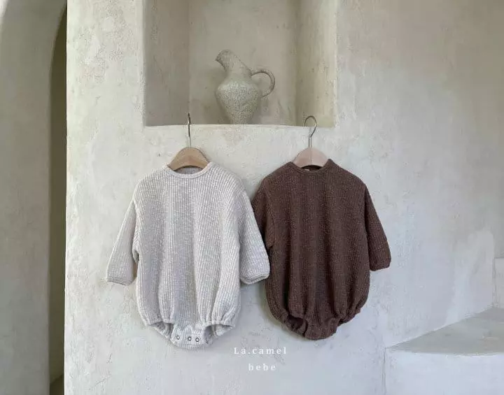 La Camel - Korean Baby Fashion - #babyclothing - Mono Bodysuit - 3