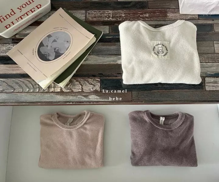 La Camel - Korean Baby Fashion - #babyfever - Latte Bodysuit - 5