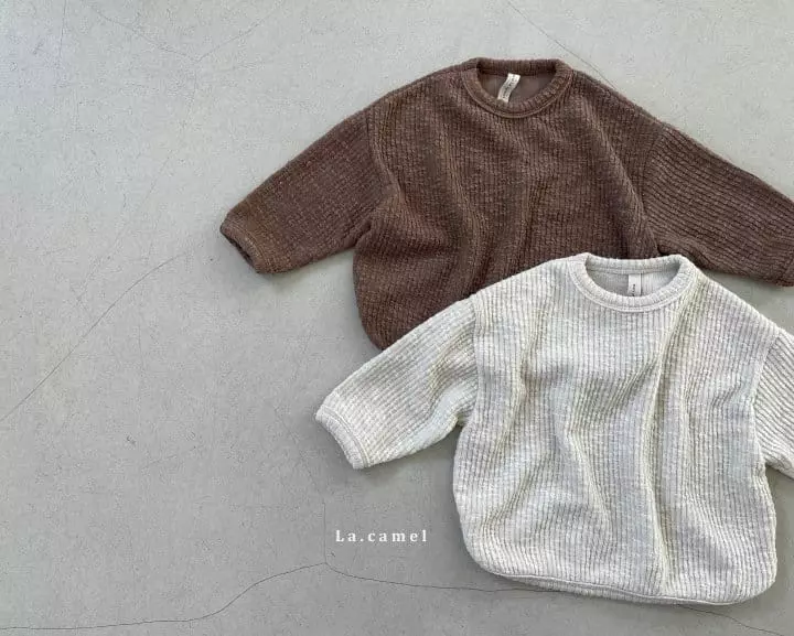 La Camel - Korean Children Fashion - #childofig - Mono Knit Tee