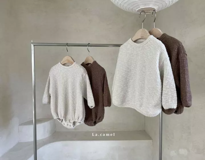 La Camel - Korean Children Fashion - #designkidswear - Mono Knit Tee - 3