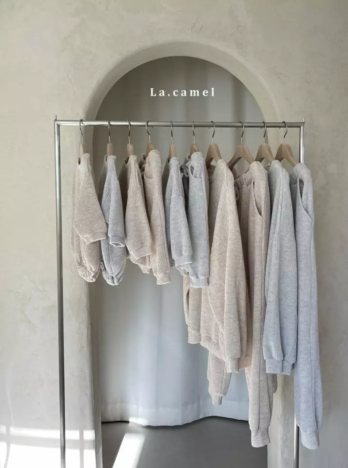 La Camel - Korean Children Fashion - #discoveringself - Cheese Top Bottom Set - 11