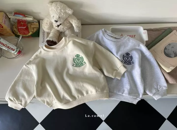 La Camel - Korean Children Fashion - #kidsshorts - Crown kids Sweatshirt