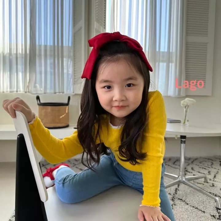 Lago - Korean Children Fashion - #designkidswear - Cellin Lace Tee - 8