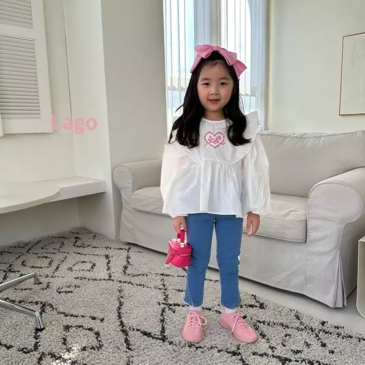 Lago - Korean Children Fashion - #discoveringself - Slit Skinny Pants - 10