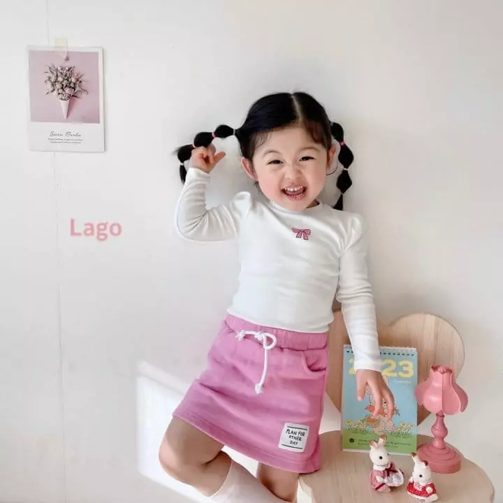 Lago - Korean Children Fashion - #discoveringself - Ribbon Tee - 12