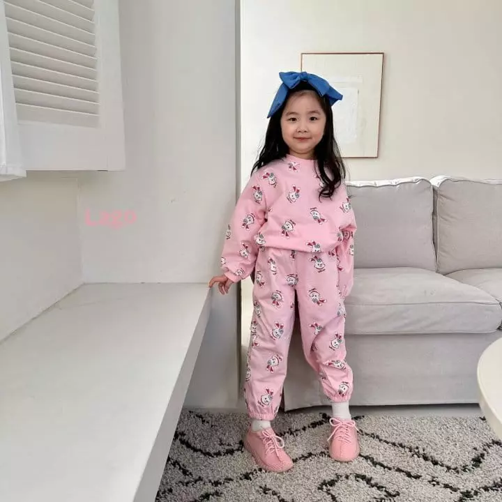 Lago - Korean Children Fashion - #littlefashionista - Rabbit Top Bottom Set - 10
