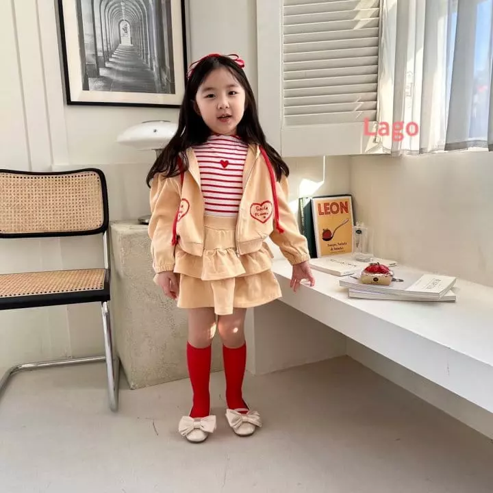 Lago - Korean Children Fashion - #magicofchildhood - Loty Hoody Zip-up - 6