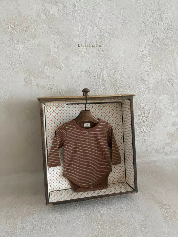 Lala - Korean Baby Fashion - #babyboutique - Acorn Bodysuit - 10