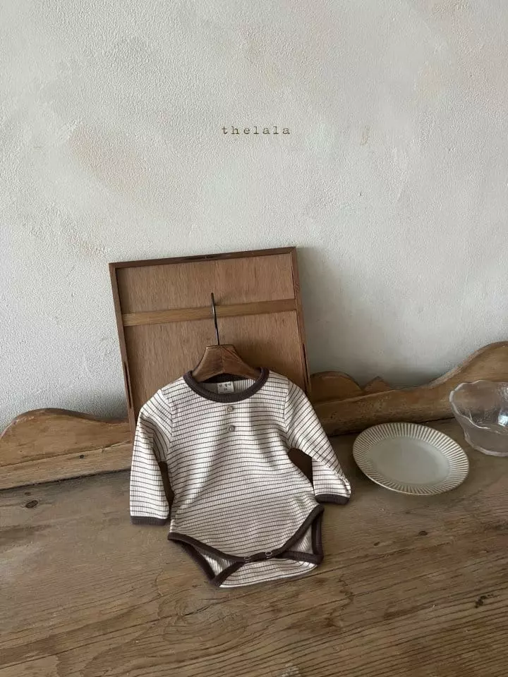 Lala - Korean Baby Fashion - #babyboutique - Acorn Bodysuit - 9