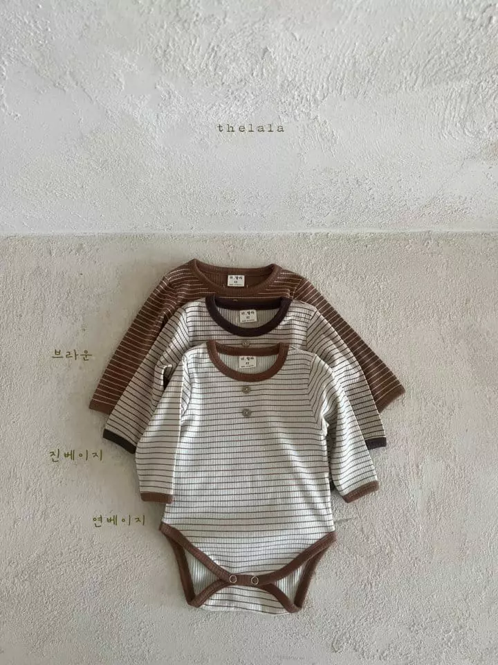 Lala - Korean Baby Fashion - #babyclothing - Acorn Bodysuit - 12