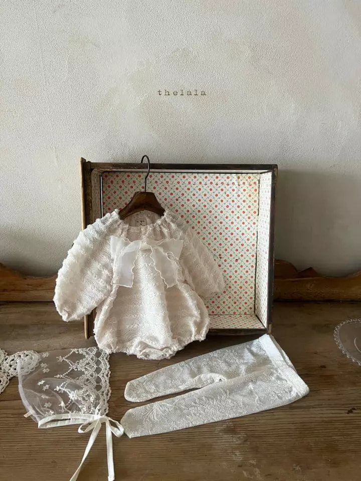 Lala - Korean Baby Fashion - #babyfever - Lace Foot Leggings - 2