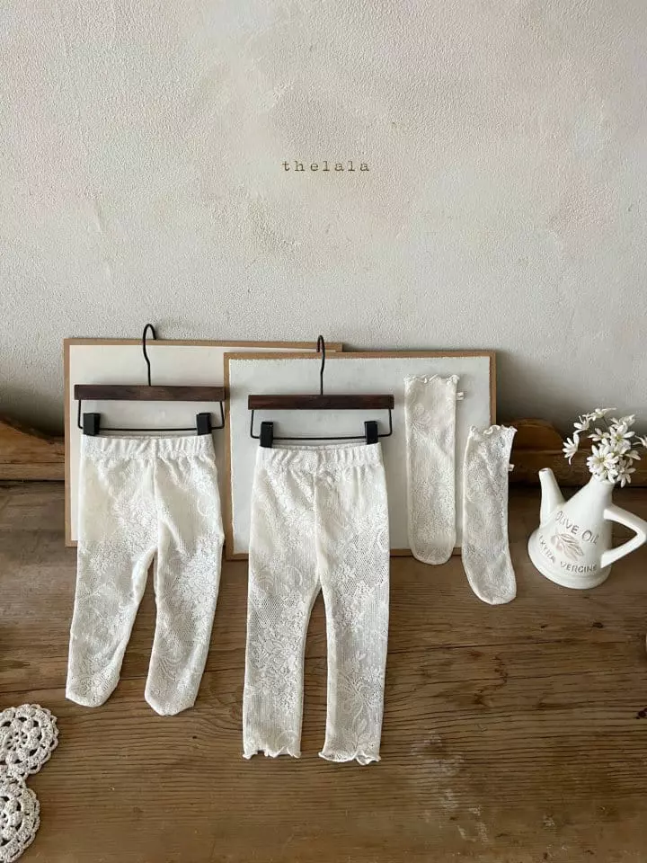 Lala - Korean Baby Fashion - #babyfever - Lace Knee Socks
