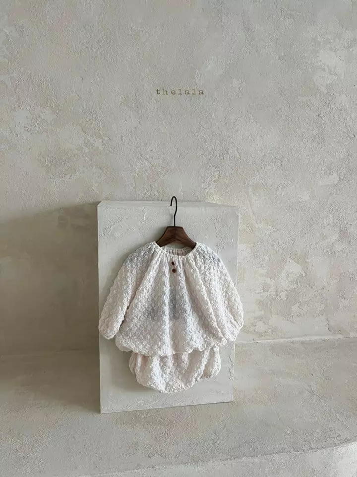 Lala - Korean Baby Fashion - #babygirlfashion - Mongle Top Bottom Set - 6