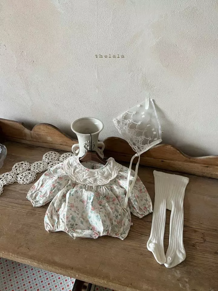 Lala - Korean Baby Fashion - #babylifestyle - Flower a Piece Bodysuit - 5