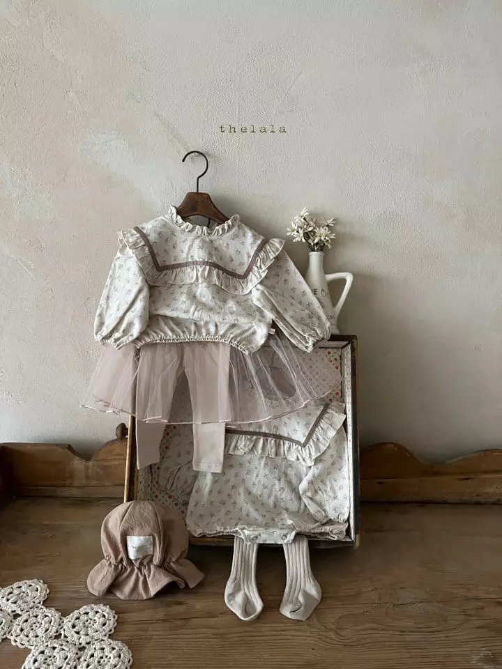 Lala - Korean Baby Fashion - #babygirlfashion - Bori Bodysuit - 4