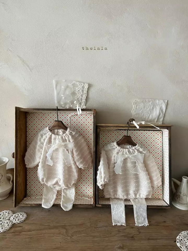 Lala - Korean Baby Fashion - #babylifestyle - Wafel Bodysuit - 2