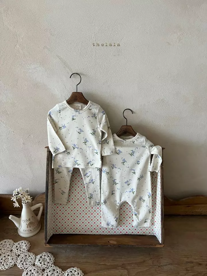 Lala - Korean Baby Fashion - #babyoninstagram - Lilac Bodysuit - 2