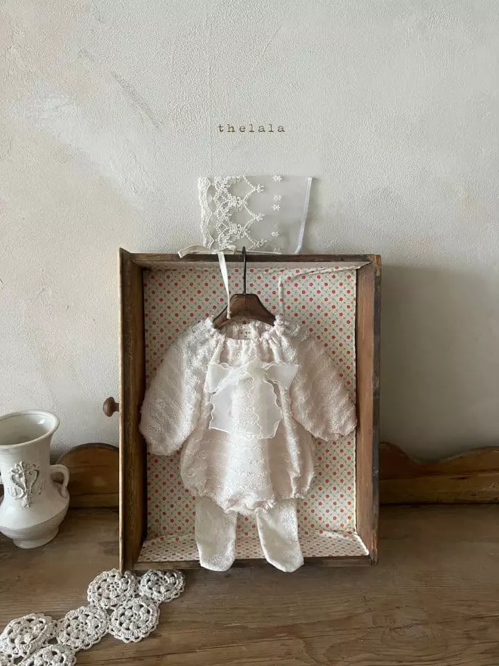 Lala - Korean Baby Fashion - #babyoninstagram - Wafel Bodysuit - 3