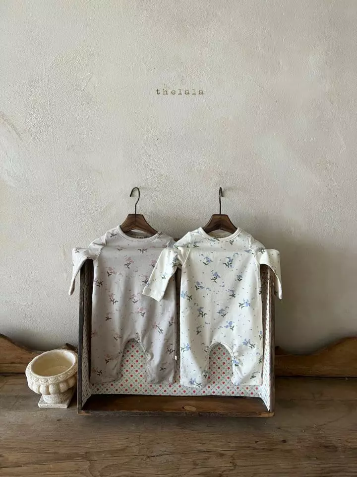 Lala - Korean Baby Fashion - #babyootd - Lilac Bodysuit - 4