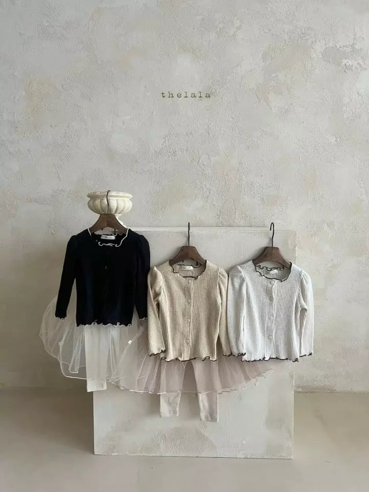 Lala - Korean Baby Fashion - #onlinebabyboutique - Holly Cardigan - 2