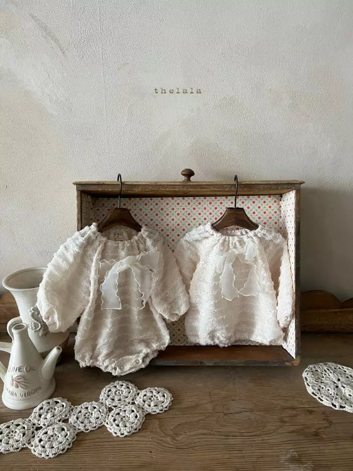Lala - Korean Children Fashion - #Kfashion4kids - Wafel Blouse - 3