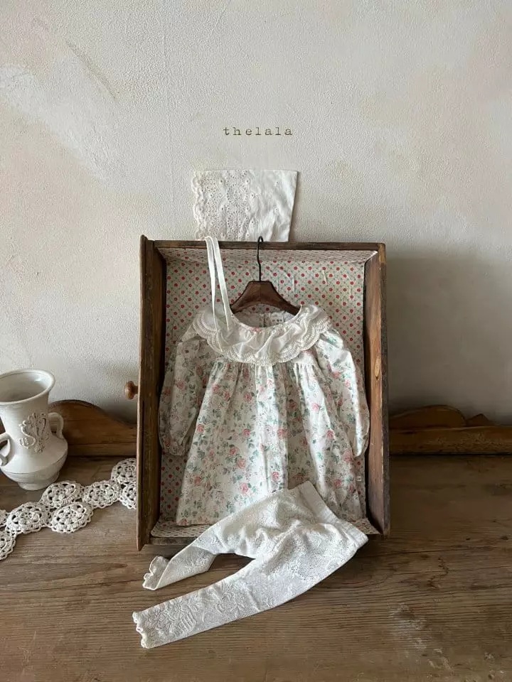 Lala - Korean Children Fashion - #childofig - Flower a Piece One-piece