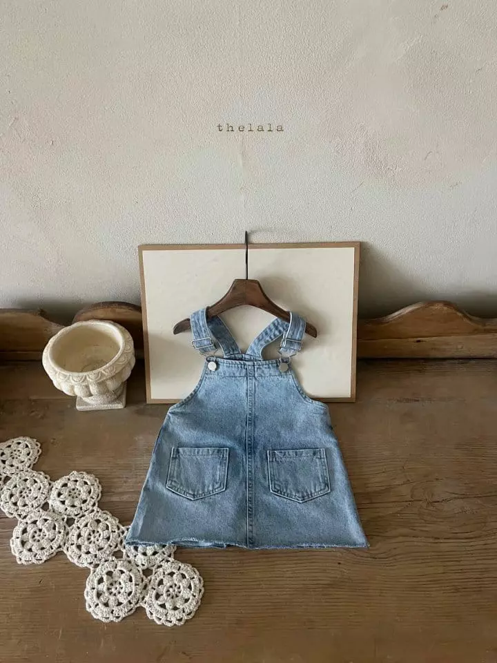 Lala - Korean Children Fashion - #childofig - Paul Denim One-piece - 9