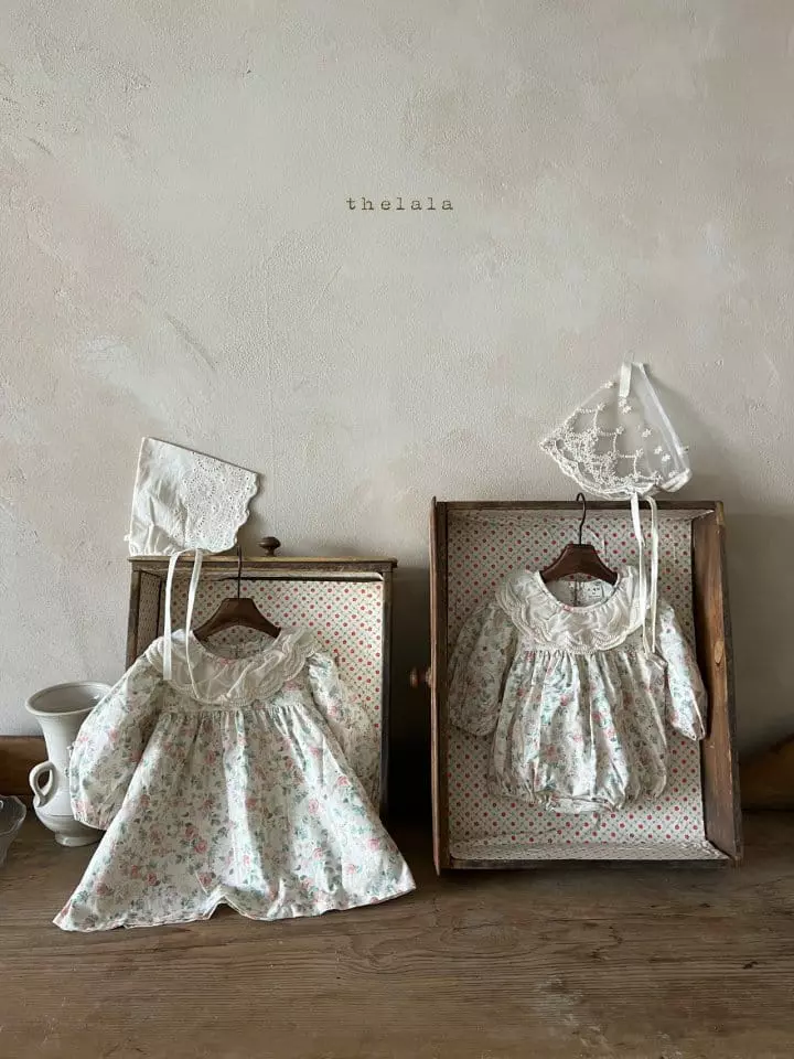 Lala - Korean Children Fashion - #childrensboutique - Flower a Piece One-piece - 2