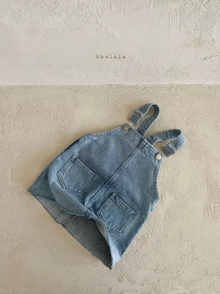 Lala - Korean Children Fashion - #childrensboutique - Paul Denim One-piece - 10