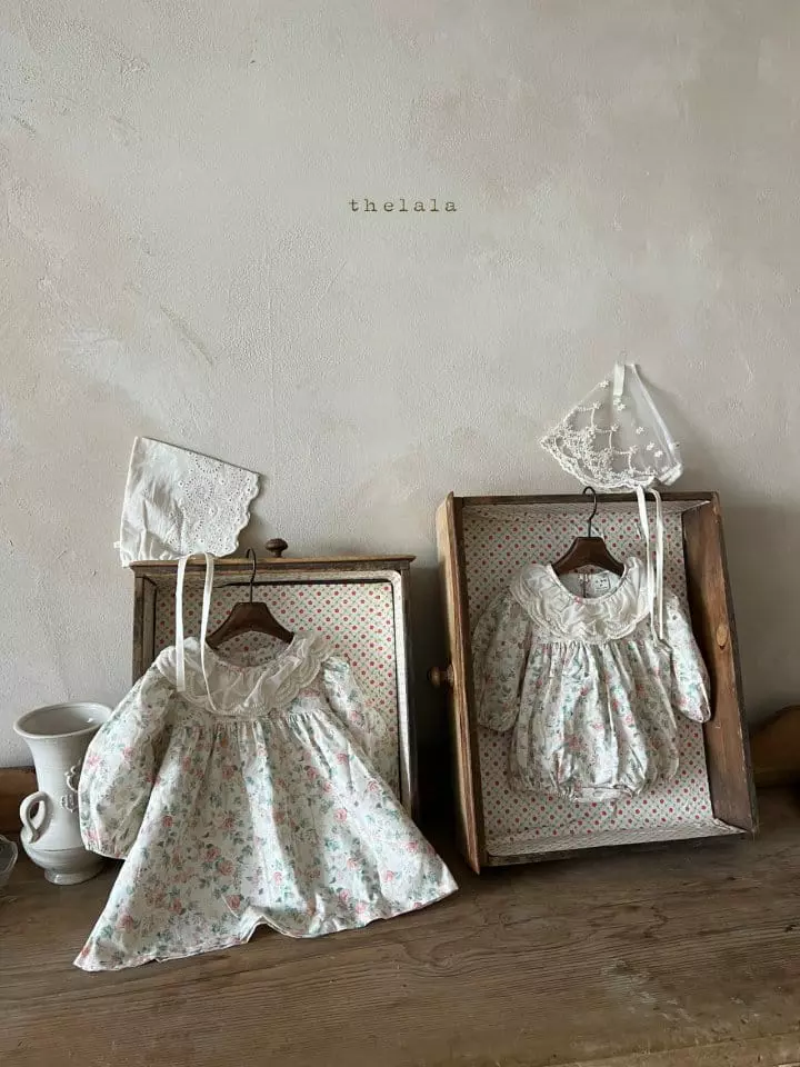Lala - Korean Children Fashion - #designkidswear - Flower a Piece One-piece - 3