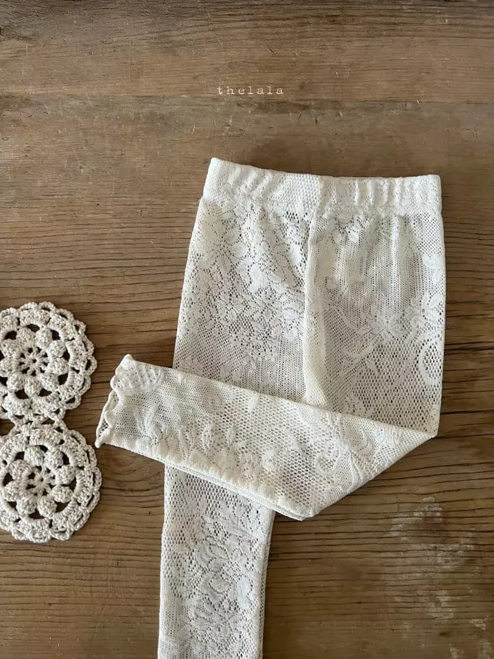 Lala - Korean Children Fashion - #designkidswear - Lace Leggings