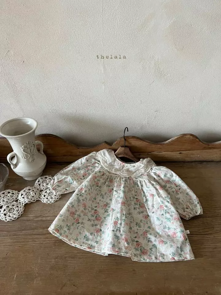 Lala - Korean Children Fashion - #designkidswear - Flower a Piece One-piece - 4