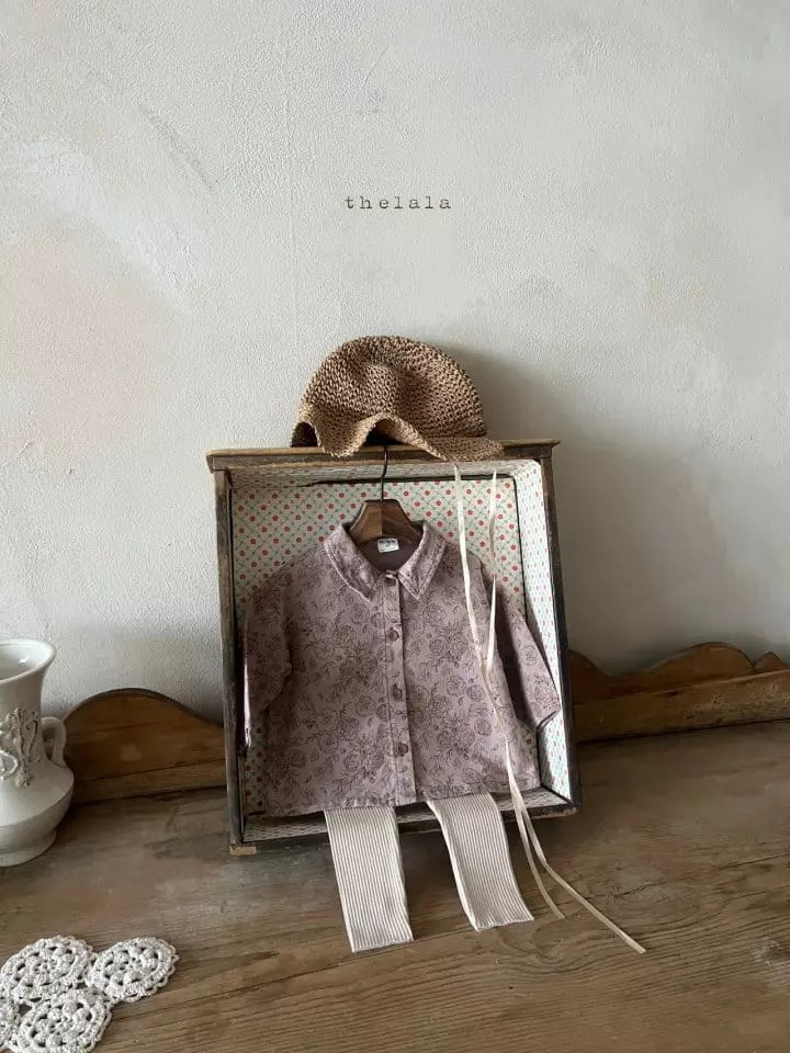 Lala - Korean Children Fashion - #discoveringself - Drawing Shirt - 8