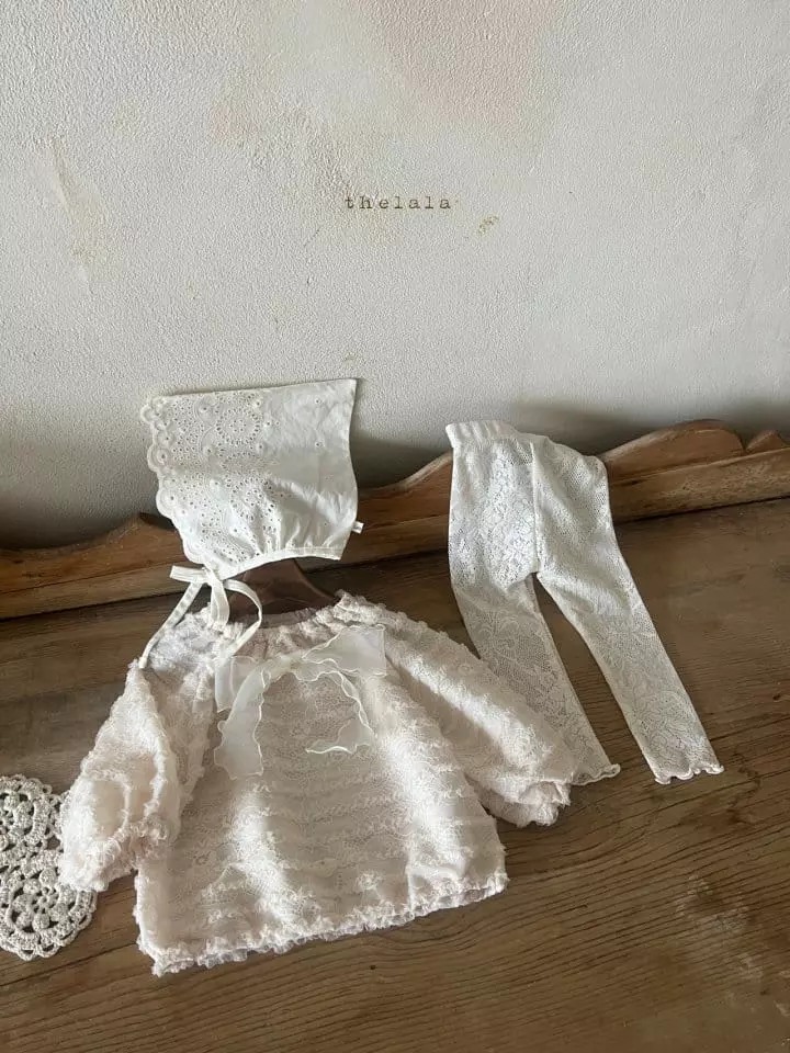 Lala - Korean Children Fashion - #discoveringself - Lace Leggings - 2