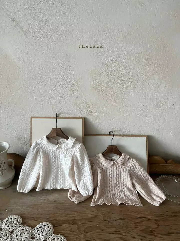 Lala - Korean Children Fashion - #fashionkids - Twist Tee - 7