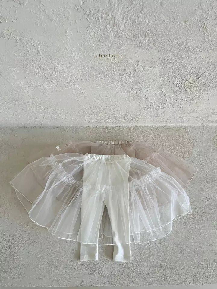 Lala - Korean Children Fashion - #littlefashionista - Tutu Leggings - 11