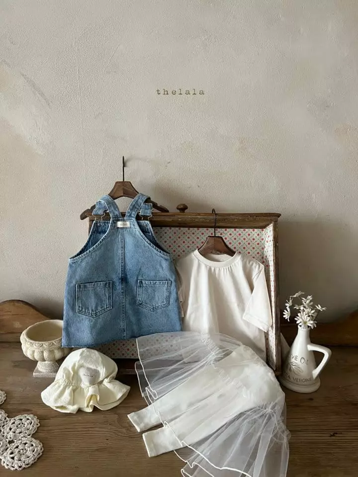 Lala - Korean Children Fashion - #magicofchildhood - Paul Denim One-piece - 3
