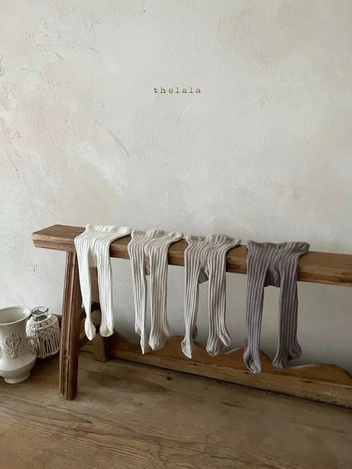 Lala - Korean Children Fashion - #magicofchildhood - Lala Rib Tights - 10
