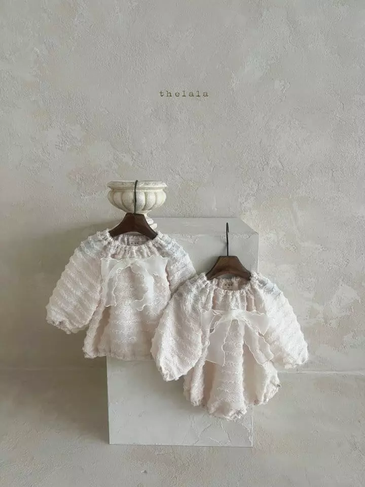 Lala - Korean Children Fashion - #prettylittlegirls - Wafel Blouse - 7