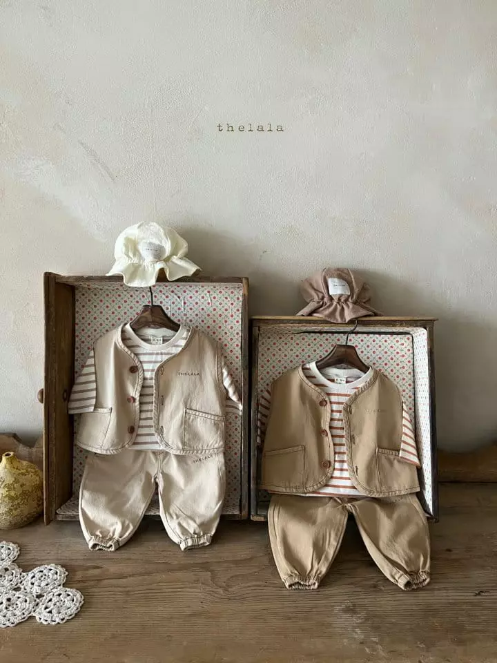 Lala - Korean Children Fashion - #todddlerfashion - Camp Vest - 5
