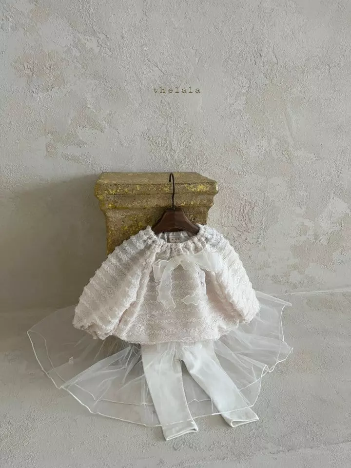 Lala - Korean Children Fashion - #todddlerfashion - Wafel Blouse - 8