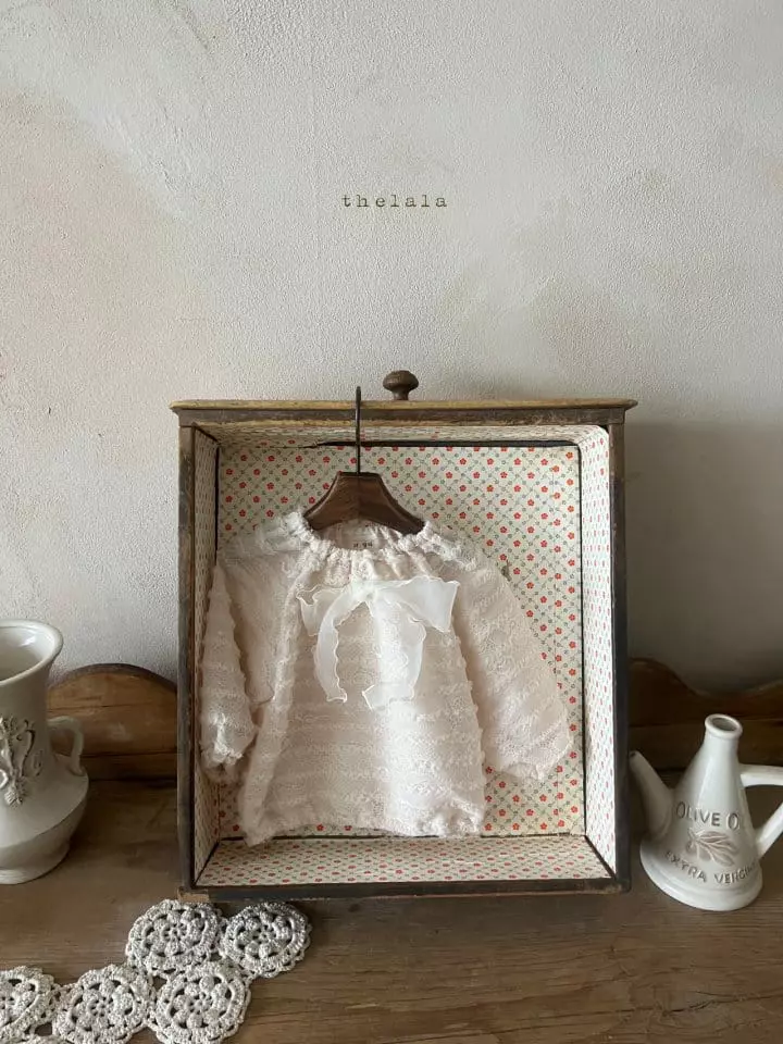 Lala - Korean Children Fashion - #toddlerclothing - Wafel Blouse - 9