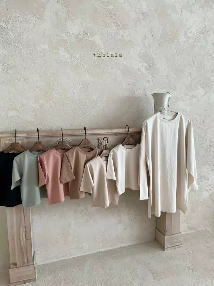 Lala - Korean Women Fashion - #momslook - Mom High Tee - 4