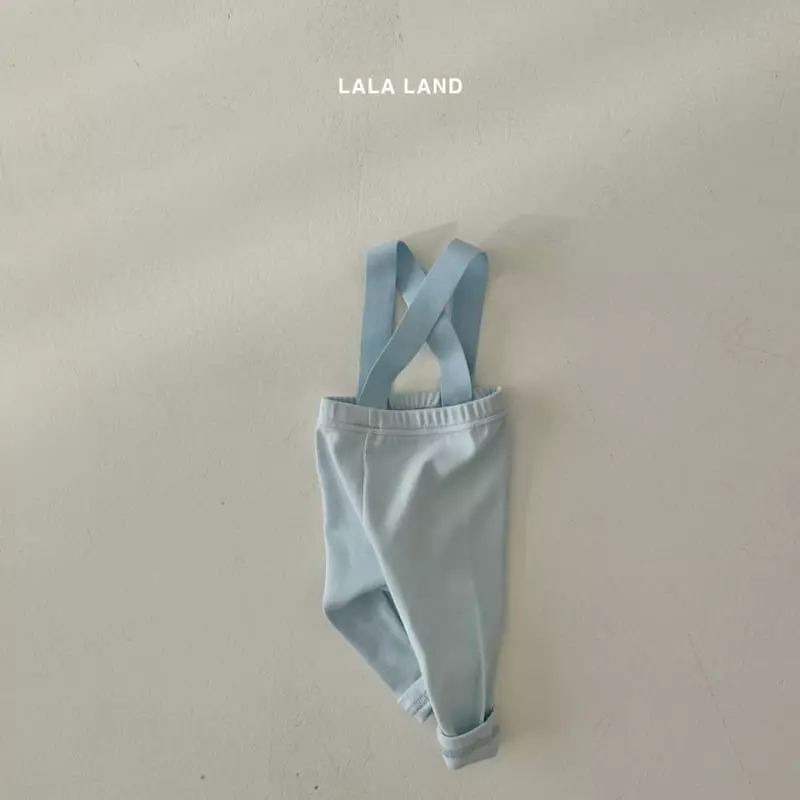 Lalaland - Korean Baby Fashion - #babyboutiqueclothing - Bebe Dungarees Leggings - 8