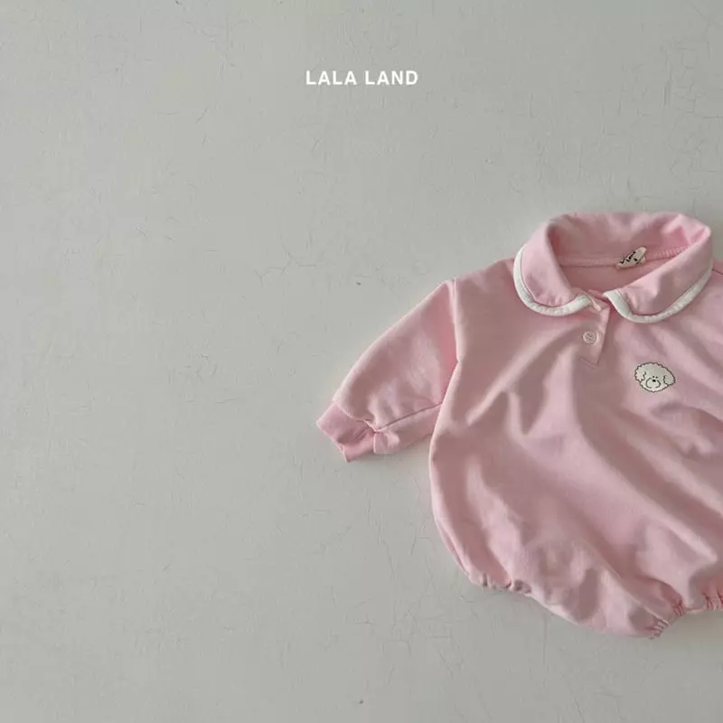 Lalaland - Korean Baby Fashion - #babyfever - Bebe Circle Collar Bodysuit - 12