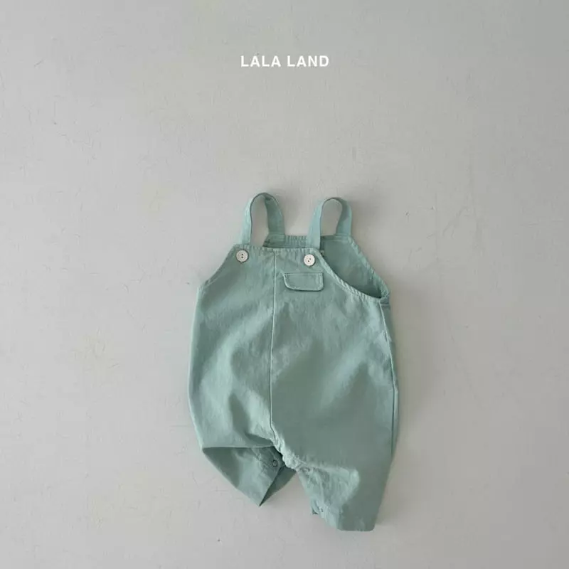 Lalaland - Korean Baby Fashion - #babyfever - Bebe Mini Dungarees - 9