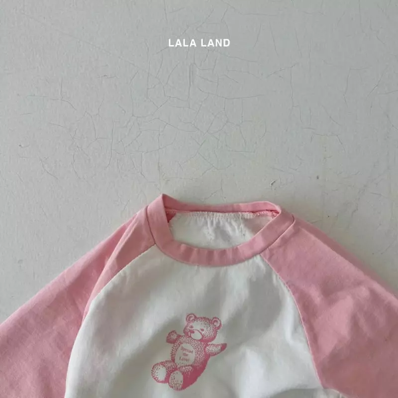 Lalaland - Korean Baby Fashion - #babyfever - Bebe Bear Tee - 2